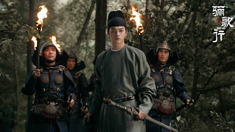 網評2021古裝劇「最難忘的古裝美男」TOP 7:許凱 飾演《千古玦塵》白玦