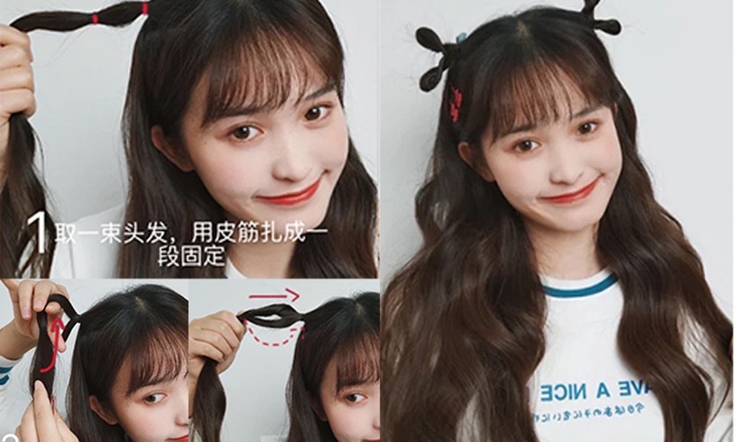 年末節日造型不求人!少女感「派對編髮」推薦,小鹿角編髮、雙麻花丸子頭減齡又可愛
