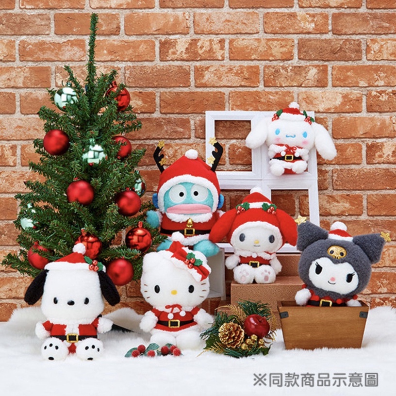 Kitty粉看過來!三麗鷗聖誕新品,Kitty、美樂蒂、雙子星化身聖誕老人陪你迎聖誕!