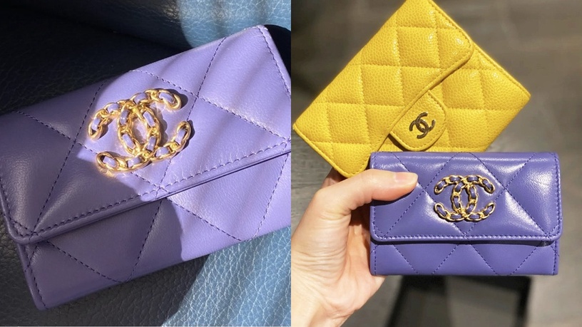 2022 Pantone「長春花藍紫」皮夾推薦!Burberry、Chanel仙氣爆棚,這款千元有找太欠收