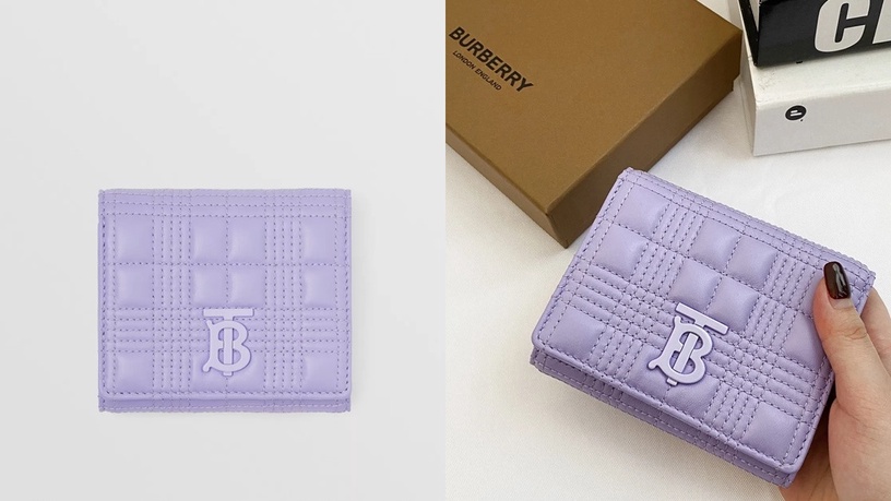 2022 Pantone「長春花藍紫」皮夾推薦!Burberry、Chanel仙氣爆棚,這款千元有找太欠收
