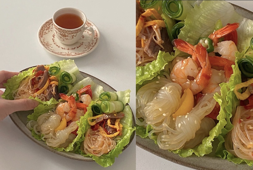 【宅家做料理】冬粉料理食譜大公開!番茄冬粉蝦滑湯、蔬菜冬粉蒸包,減脂必收藏!
