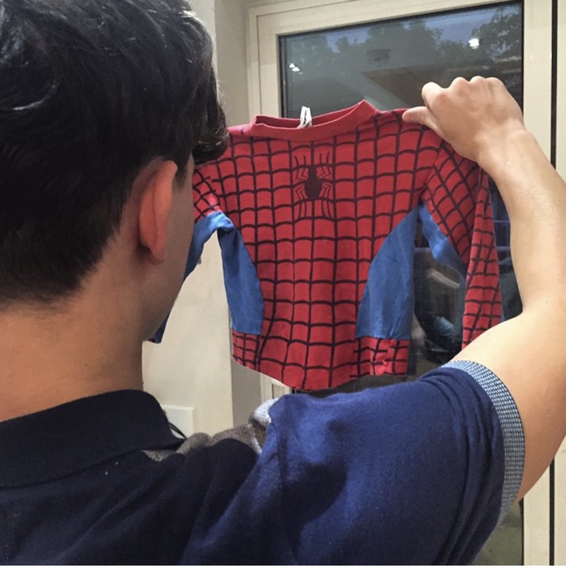 關於《蜘蛛人》湯姆霍蘭德1:是蜘蛛人的頭號粉絲 擁有超多蜘蛛人睡衣