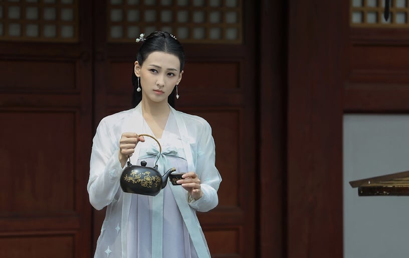 古裝劇《雪中悍刀行》美人3:丁笑瀅 飾演 青鳥