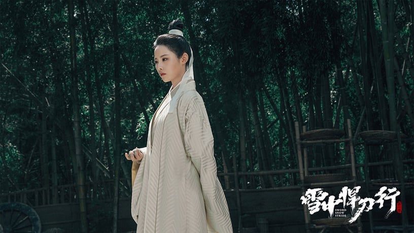 古裝劇《雪中悍刀行》美人10:董顏 飾演 趙鳳雅