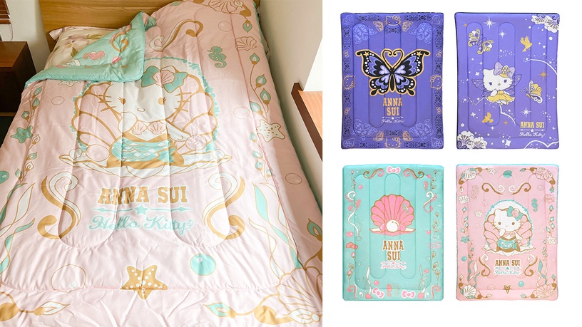 7-11集點活動「ANNA SUI x Hello Kitty 」第二彈!美人魚Kitty水晶球、洗手機都超可愛