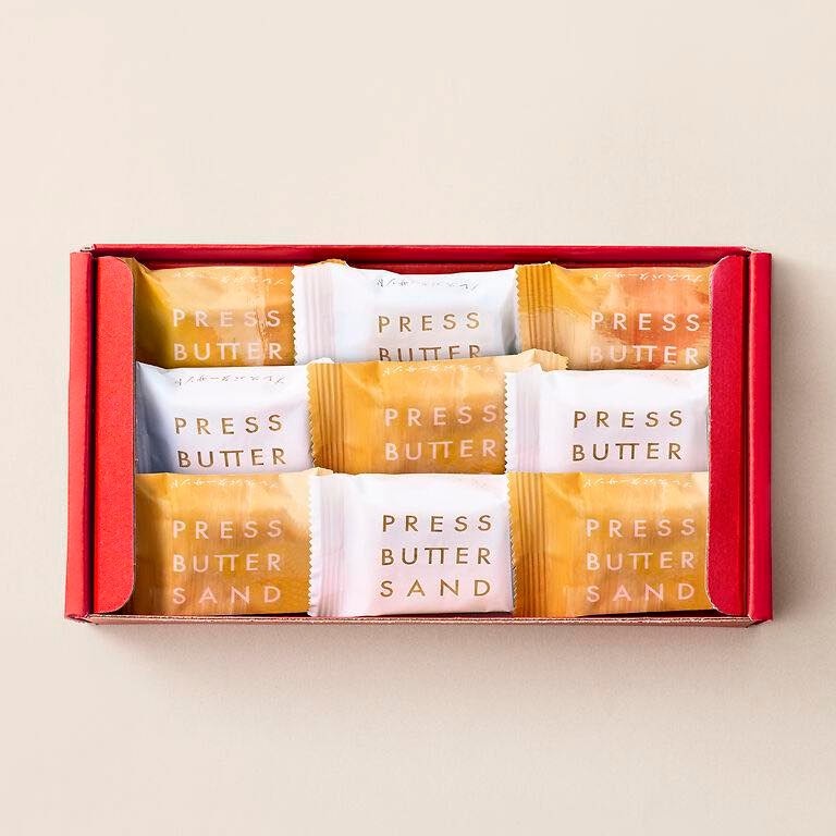 PRESS BUTTER SAND聯手晶華酒店推「起司焦糖夾心餅」