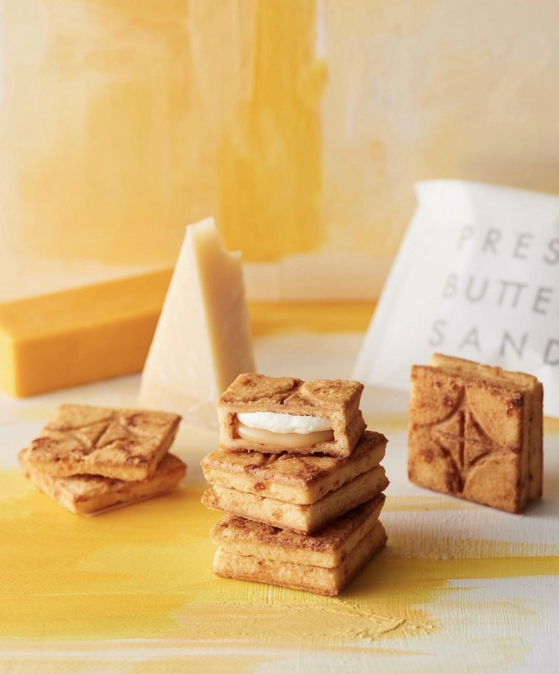 PRESS BUTTER SAND聯手晶華酒店推「起司焦糖夾心餅」
