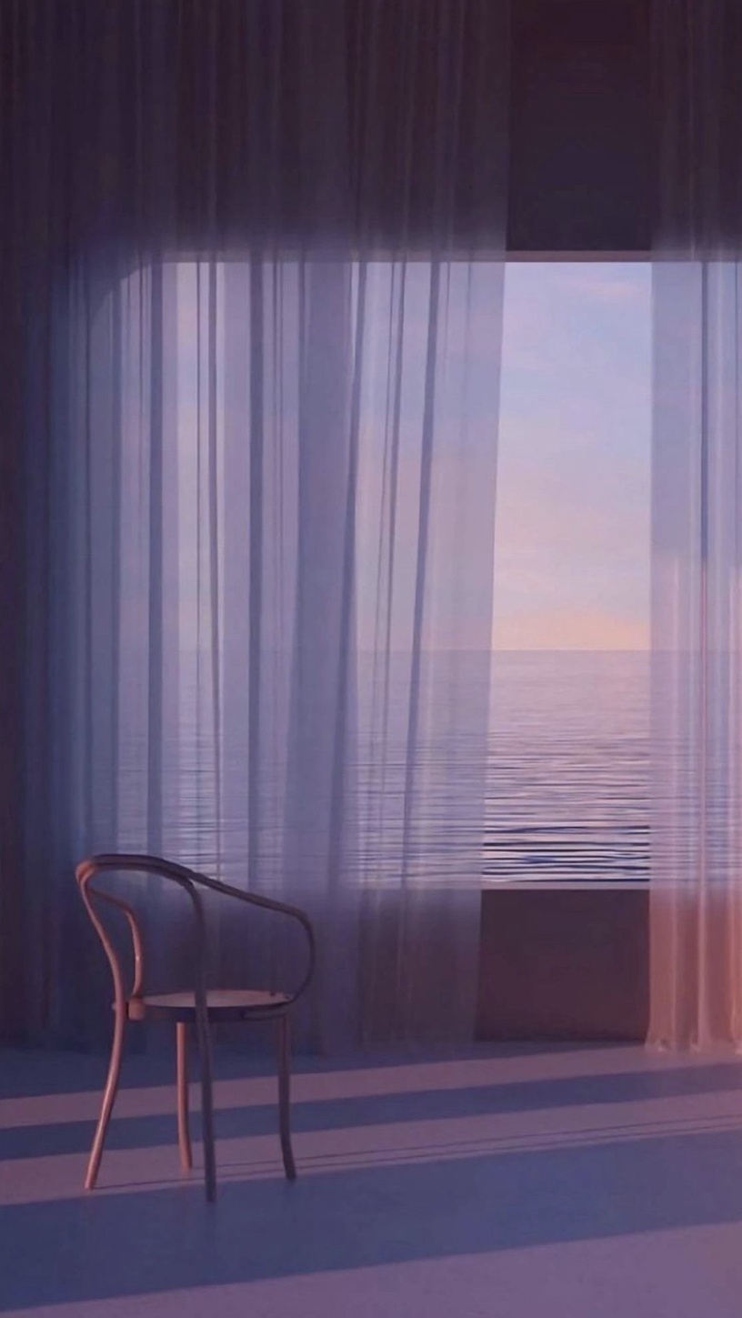 2022 Pantone「長春花藍」手機桌布特蒐!韓系塗鴉風超療癒,月光景色夢幻必收藏!