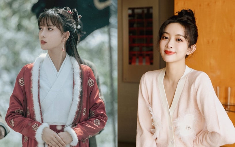 古裝劇《雪中悍刀行》美人古裝vs時裝4:孟子義 飾演 紅薯