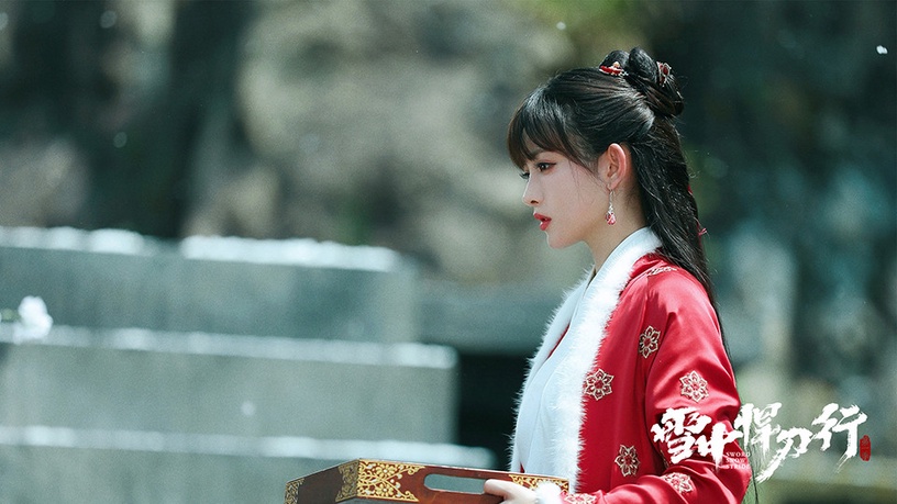 古裝劇《雪中悍刀行》美人古裝vs時裝4:孟子義 飾演 紅薯