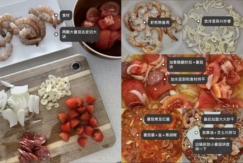 【宅家做料理】義大利麵食譜大公開!韓式泡菜奶油、蒜香培根蘆筍口味,零失敗美味上桌