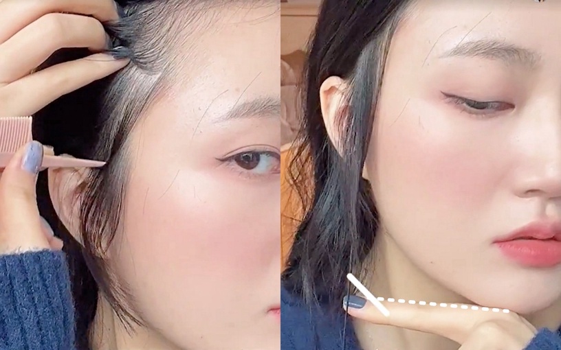 髮型師親授氛圍感碎髮瀏海剪法!重點兩階段長度,修飾臉型&髮際線空洞、更顯精緻小臉