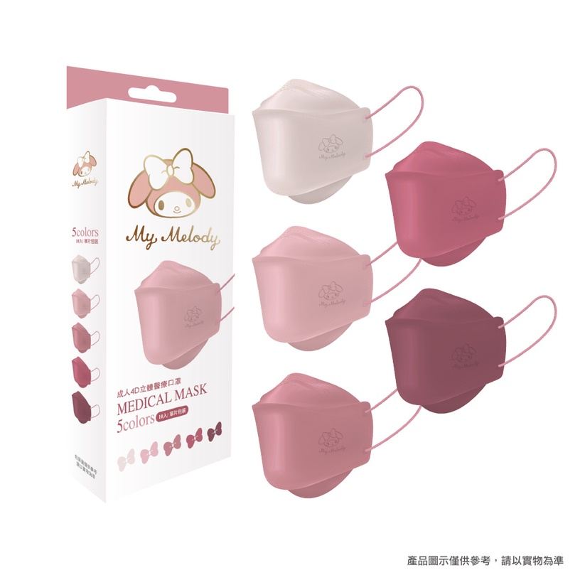 絕美新年配色!Kitty&美樂蒂、BT21、熊大限量「韓版4D口罩」,招好運更招人喜歡!