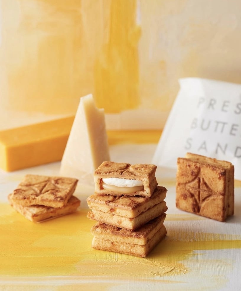 2022過年「春節禮盒」推薦,台北晶華酒店X PRESS BUTTER SAND推聯名餅乾組