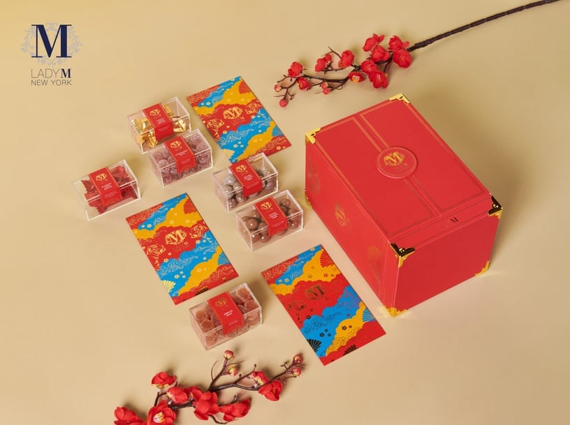 2022過年「春節禮盒」推薦，Lady M福虎生輝新春糖果禮盒即日起開賣