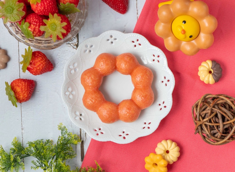 Mister Donut 草莓季登場,首度推出「大福波堤」