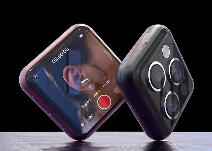 不只iPhone 14!蘋果迷你相機「iPro Cam」預測曝光,極光新色美哭,還可以收納耳機?