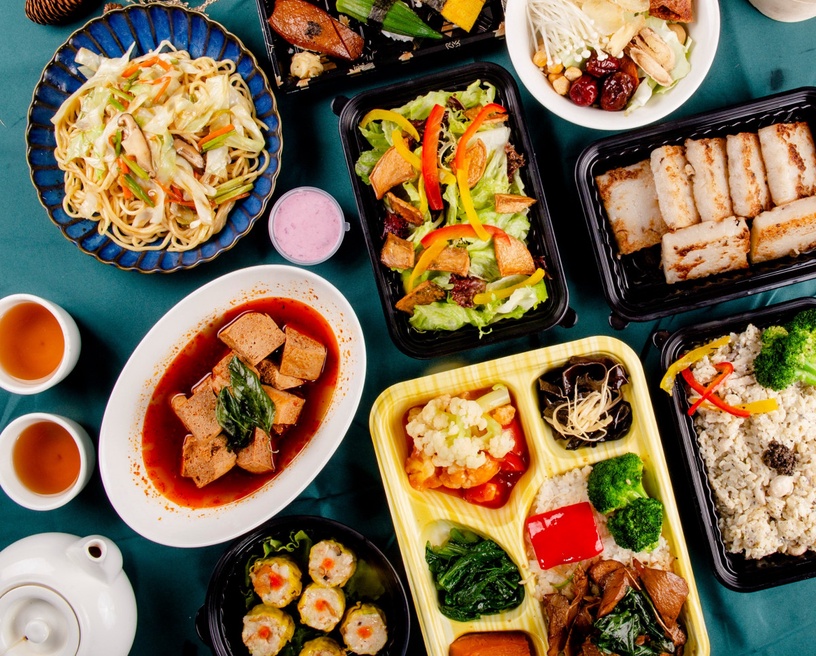 中山、雙連站蔬食推薦4:長春食素名人館