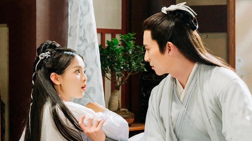 陸劇女星「螢幕初吻」8:楊超越拍《且聽鳳鳴》給了徐開騁