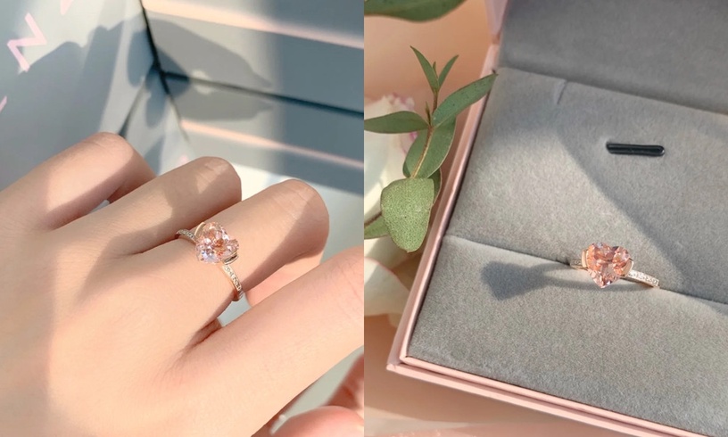情人節「夢幻粉色戒指」推薦1:Cartier LOVE婚戒,NT$65,500