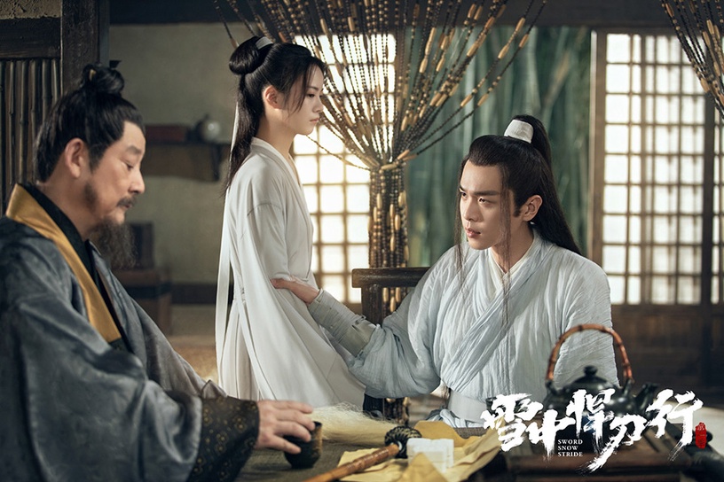 古裝武俠劇「美強慘男主」1:張若昀 飾演《雪中悍刀行》徐鳳年