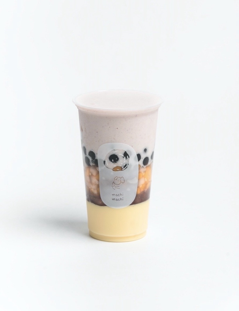 芋泥手搖飲料必喝盤點:麥吉machi machi推一系列「特濃芋頭鮮奶」