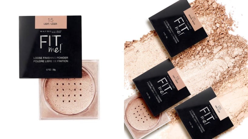 開架蜜粉推薦3:MAYBELLINE FIT ME空氣絲絨蜜粉,NT$450