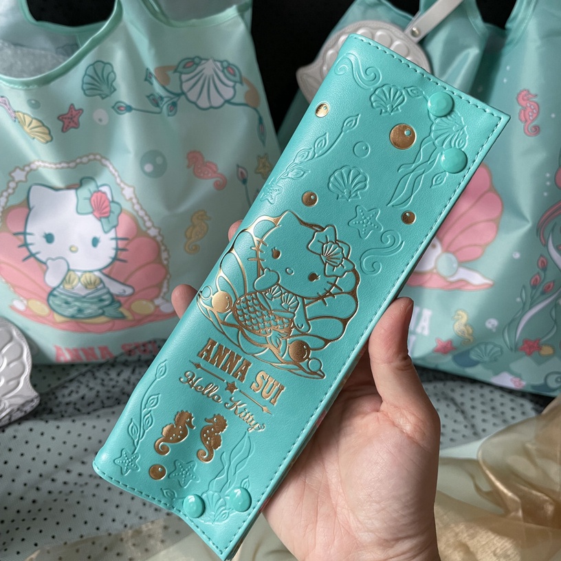 7-11集點活動「ANNA SUI x Hello Kitty 」限量限量環保餐具組