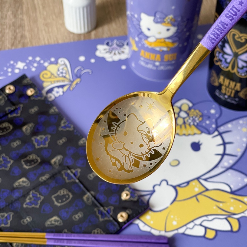 7-11集點活動「ANNA SUI x Hello Kitty 」限量限量環保餐具組