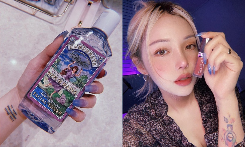 韓星美甲範本1:歐美漸變