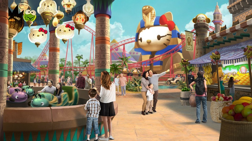 全球首座「HELLO KITTY主題樂園度假村」!主題樂園+逾200間酒店客房,凱蒂貓迷必朝聖