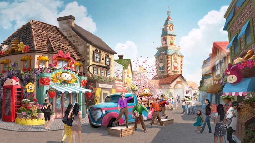 全球首座「HELLO KITTY主題樂園度假村」!主題樂園+逾200間酒店客房,凱蒂貓迷必朝聖