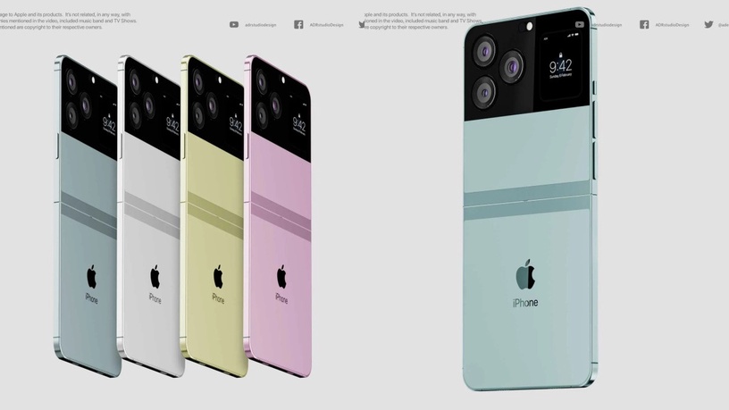 蘋果摺疊機iPhone Air預測!「蒂芬妮藍」新色高級感爆棚,這設計將與iPhone 14同步