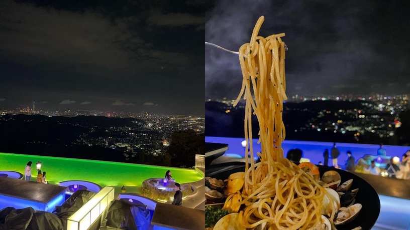 台北夜景餐廳推薦4:屋頂上