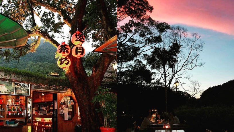 台北夜景餐廳推薦1:邀月茶坊