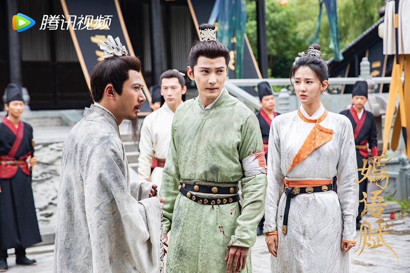 近期陸劇熱度榜TOP 4:徐正溪、喬欣《嫣語賦》