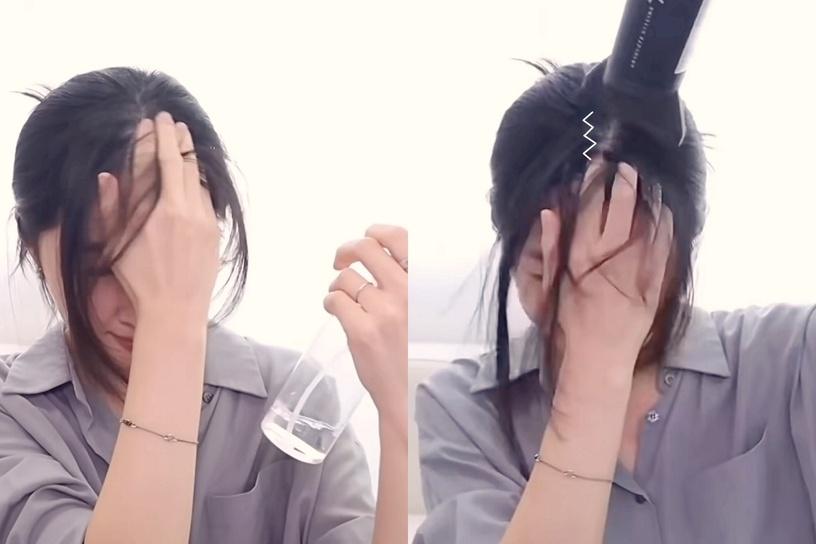 韓國髮型師親授瀏海整理技巧!髮捲多一步墊高是關鍵,髮根蓬鬆、S型弧度更修飾臉型