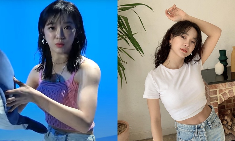 《社內相親》金世正二頭肌引熱議!盤點5位肌肉女星,Clara超健美、李施昤蝴蝶背肌驚人