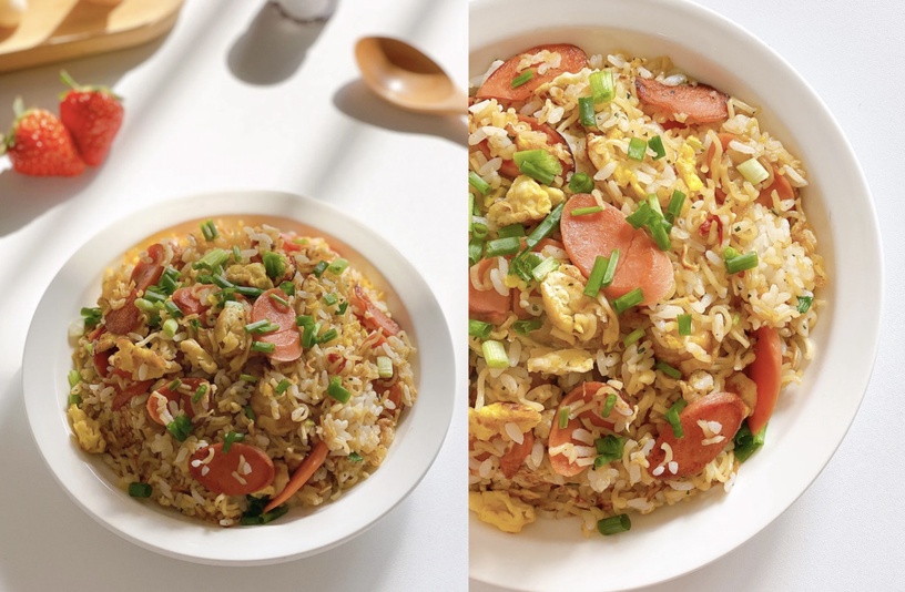炒泡麵食譜 4:泡麵炒飯