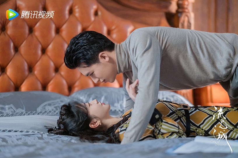 二月熱播陸劇網播量TOP 1:《流光之城》騰訊累積網播量12.20億