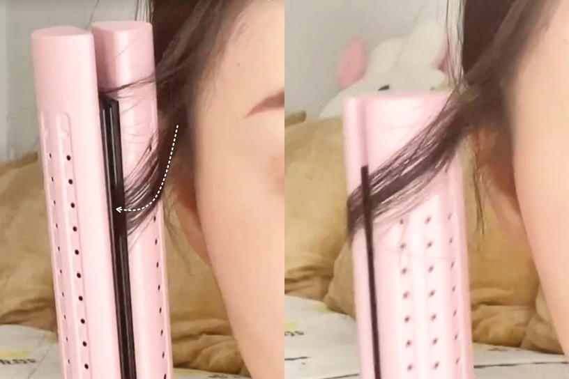 鬢角碎髮是修飾臉型關鍵!髮型師親授三款不同整理技巧,S型、C字碎髮更顯小臉