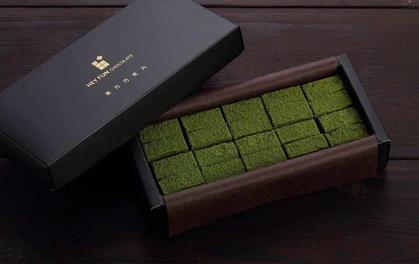 Pinkoi「宅配抹茶甜點推薦」抹茶生巧克力