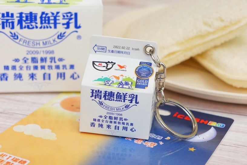 7-11「瑞穗鮮乳icash」持卡集點免費喝!等比例縮小、鮮乳標章完美還原