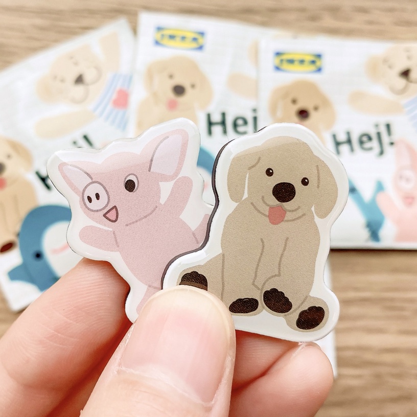 滿額贈!IKEA「Hej造型磁鐵」4款可愛登場,IKEA鯊魚磁鐵只送不賣