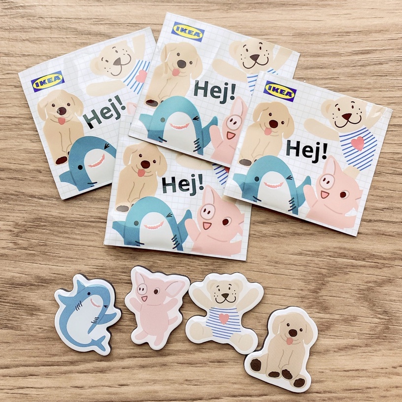 滿額贈!IKEA「Hej造型磁鐵」4款可愛登場,IKEA鯊魚磁鐵只送不賣