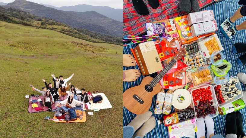 台北野餐地點推薦!山海美景一覽無遺、河畔美景踏青首選,快揪閨蜜台北野餐去!