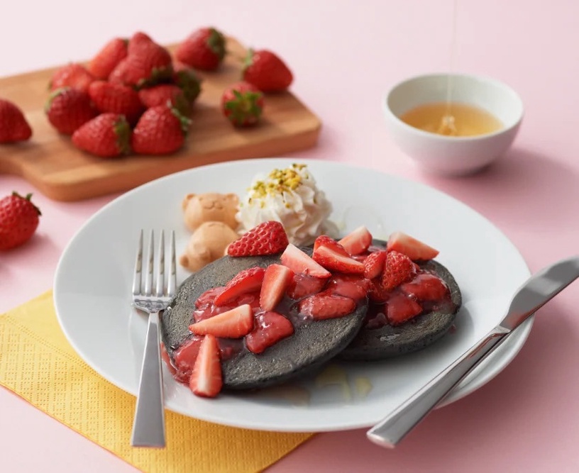 IKEA草莓季甜點:熊熊蜂蜜草莓鬆餅也可愛炸 售價日幣500圓