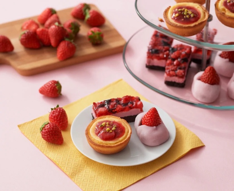 IKEA草莓季甜點:下午茶組合可吃到草莓大福、草莓起司塔、草莓慕斯 售價日幣450圓