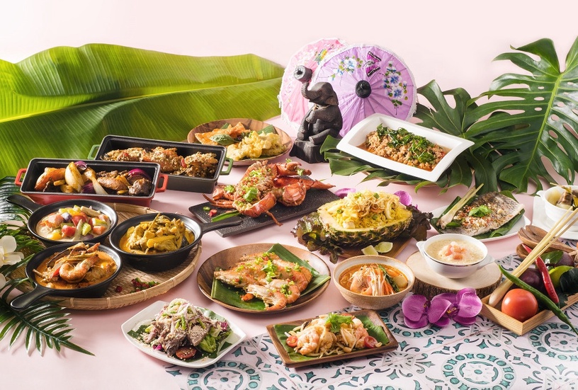 飯店吃到飽優惠2022:台北六福萬怡酒店敘日全日餐廳近30道泰式經典料理吃到飽